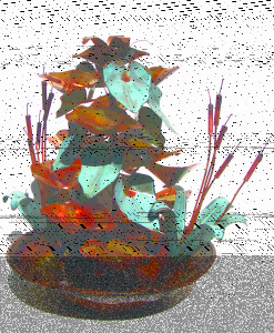 Raintree Table Top Copper Water Fountain